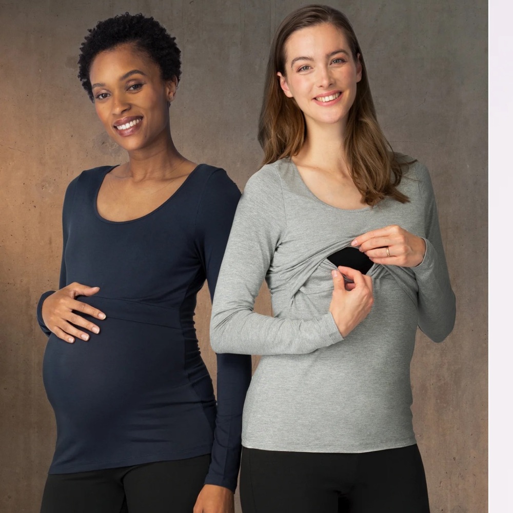 Seraphine Fitted Blue and Gray Bodysuits